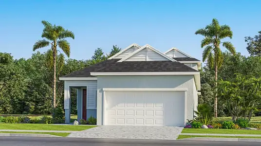 New construction Single-Family house 2382 Antarus Dr Nw, Palm Bay, FL 32907 Hailey- photo 0