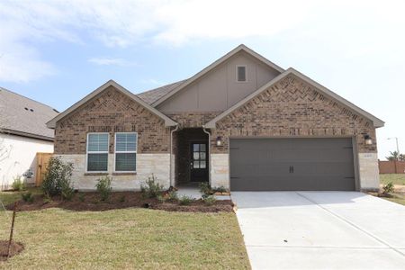 New construction Single-Family house 14109 Baikal Manor Dr, La Marque, TX 77568 Moscoso- photo 0