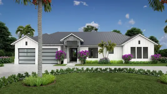 New construction Single-Family house 1240 Aryana Wy, Delray Beach, FL 33445 - image