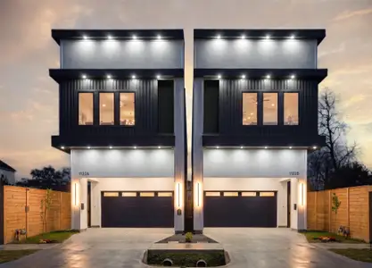New construction Single-Family house 1122 E 27Th St, Unit B, Houston, TX 77009 - image