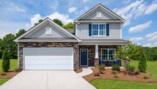 New construction Single-Family house 128 Calvin Creek Drive, Troutman, NC 28166 - photo 0