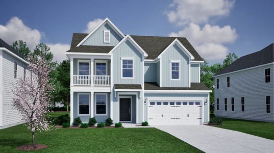 New construction Single-Family house 4211 Sweet Ivy Lndg, Durham, NC 27703 plan Roanoke - image