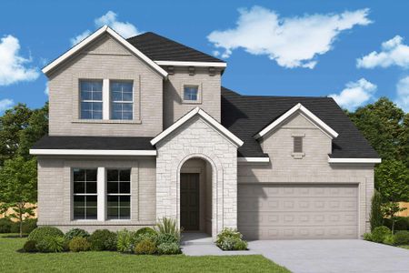 New construction Single-Family house Fort Worth, TX 76118 plan The Peony - image