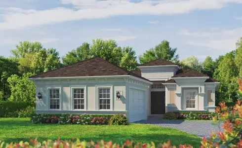 New construction Single-Family house 672 Mohogany Run, Palm Coast, FL 32137 plan Avina - Classic Series | 50' Wide Lots - image
