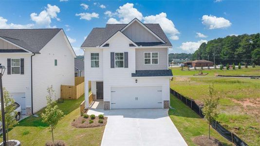 New construction Single-Family house 100 Oakchase Park Ln, Hampton, GA 30228 plan Somerset - image