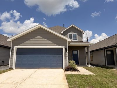 New construction Single-Family house 2126 Creole Creek Ln, Houston, TX 77090 plan The Woodland - image