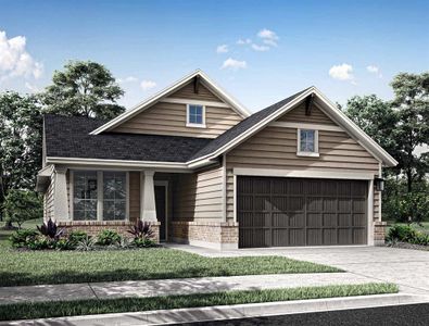 New construction Single-Family house 21703 Flannel Bush Ln, Cypress, TX 77433 Primrose- photo 0