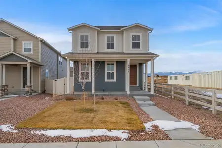 New construction Single-Family house 5105 Beartrack Pt, Colorado Springs, CO 80925 - image