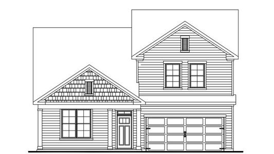 New construction Single-Family house 346 Miramar Dr, York, SC 29745 plan Ashley - image
