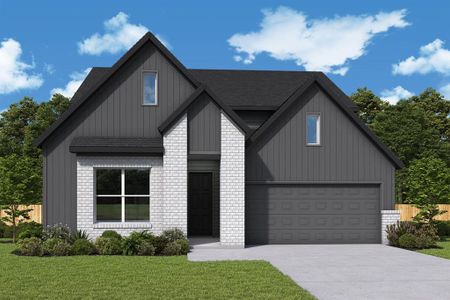New construction Single-Family house 12313 Crape Myrtle Ct, Justin, TX 76247 plan The Saga - image