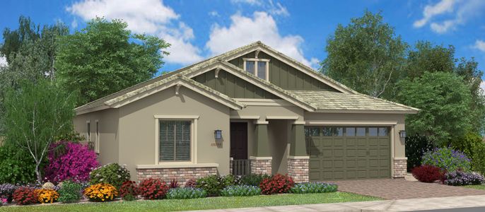 New construction Single-Family house 3029 Sherman Rd, Queen Creek, AZ 85142 plan Seaside - image
