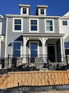 New construction Townhouse house 498 Traditions Grande Blvd, Wake Forest, NC 27587 plan Bluffton - image