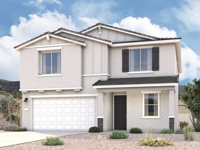 New construction Single-Family house 6227 E Crockett Wy, San Tan Valley, AZ 85143 plan Nightingale - image