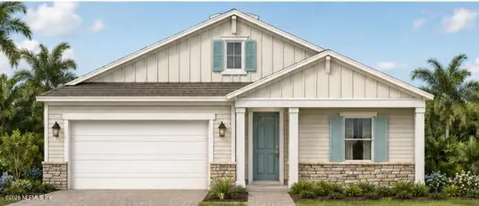 New construction Townhouse house 381 Murphys Dr, St. Johns, FL 32259 - image