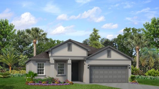 New construction Single-Family house 3198 Windswept Wy, Wildwood, FL 34785 plan Margate II - image
