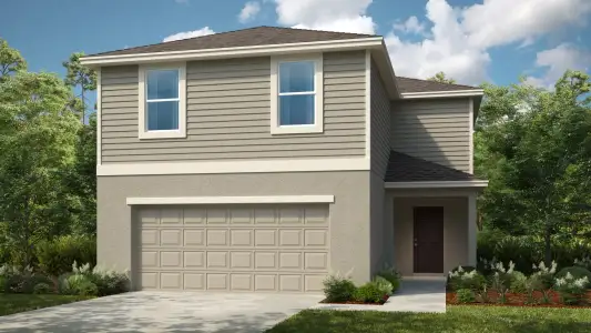 New construction Single-Family house Port St. Lucie, FL 34987 plan Falcon - image