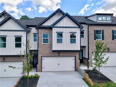 New construction Townhouse house 5726 Urban Village Wy, Unit 10, Tucker, GA 30084 plan Sweetwater - image