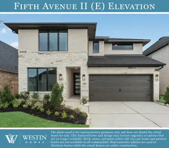 New construction Single-Family house 31134 Nora June Wy, Fulshear, TX 77441 plan The Fifth Avenue II - image