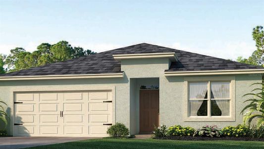 New construction Single-Family house 1000 Bear Hammock Drive, Umatilla, FL 32784 Cali- photo 0