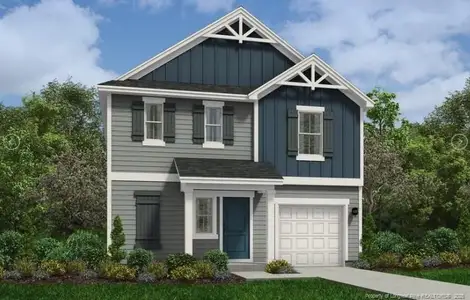 New construction Single-Family house 299 Happy Trail Rd, Aberdeen, NC 28315 plan Engage - image