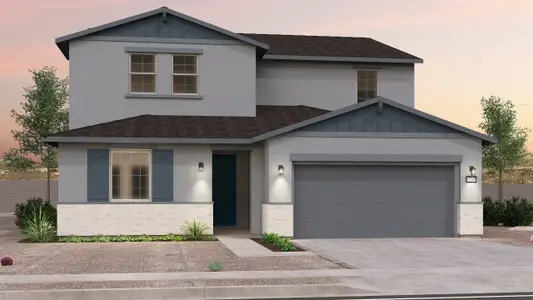 New construction Single-Family house 12557 Luxton Ln, Avondale, AZ 85323 plan Heritage Phase 5a - image