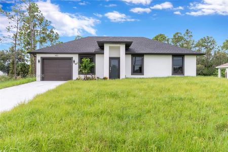 New construction Single-Family house 457 Woodman Dr, Lehigh Acres, FL 33972 - image