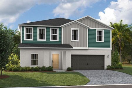 New construction Single-Family house 36727 Thornhedge Dr, Zephyrhills, FL 33541 - image