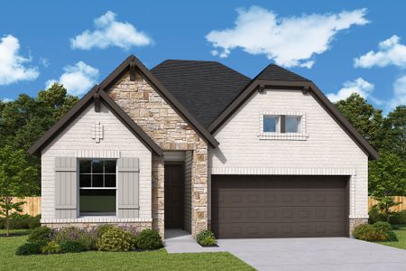 New construction Single-Family house 340 Twilight Haze Ct, Willis, TX 77318 plan The Crystal Beach - image