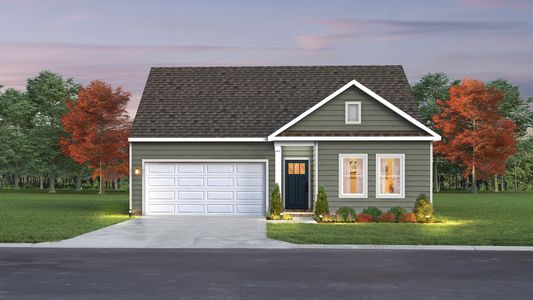 New construction Single-Family house 305 Charlie Pl, White House, TN 37188 plan The Atkins - image