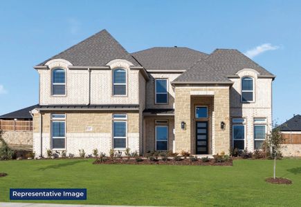 New construction Single-Family house 812 S Hidden Lakes Dr, DeSoto, TX 75115 plan Maverick II FS (w/Media) - image