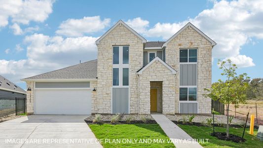 New construction Single-Family house 7109 Sweet Pea Dr, Del Valle, TX 78617 plan The Kemah - image