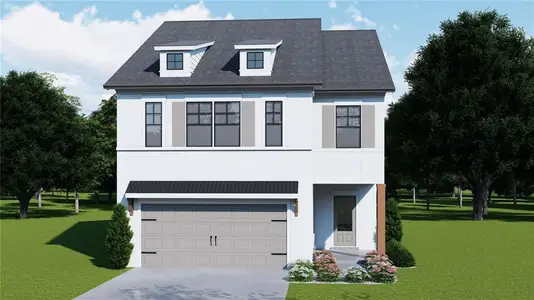 New construction Single-Family house 3457 Iron Hearth Bnd, Snellville, GA 30039 plan Pembrooke - image