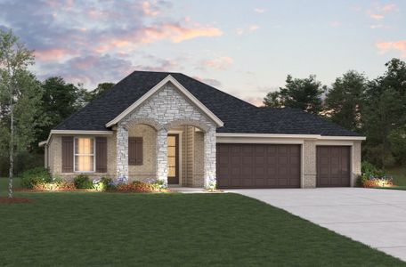 New construction Single-Family house 3306 Creekside Ct, Texas City, TX 77590 plan Allegheny - image