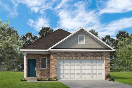 New construction Single-Family house 21621 Jasmine Star Drive, Splendora, TX 77372 The Canopies- photo 0