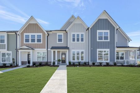 New construction Townhouse house 3149 Cathedral Comb Dr, Apex, NC 27502 plan Birchwood - image