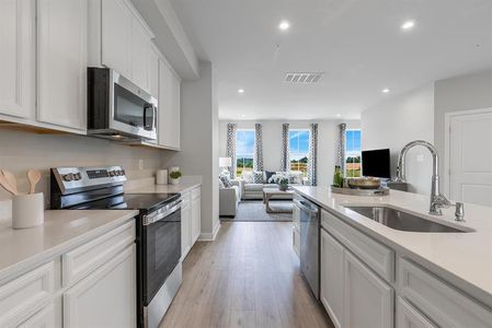 New construction Townhouse house 5078 Grain Orchard Rd, Indian Trail, NC 28079 plan Overture End Home - image