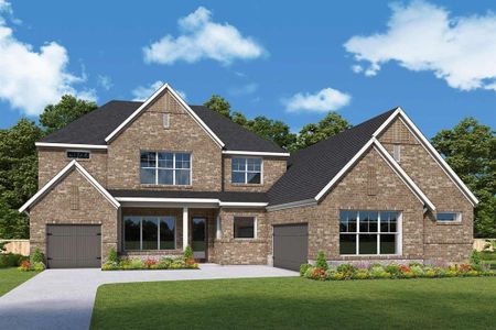 New construction Single-Family house 2024 Clearwater Dr, Lakewood Village, TX 75068 The Memphis- photo 0
