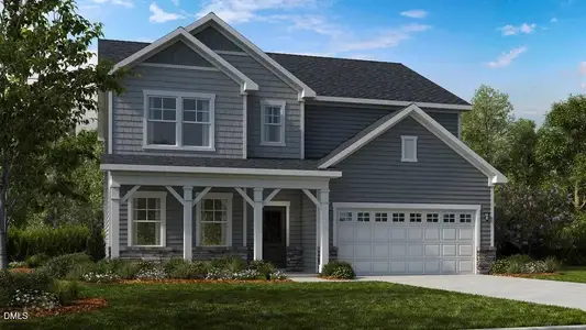 New construction Single-Family house 229 Tidal Pool Wy, Cary, NC 27519 plan Ashford - image