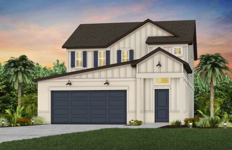 New construction Single-Family house 9612 Crescent Moon Dr, Riverview, FL 33578 plan Pinecrest - image