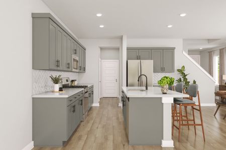 New construction Duplex house 306 Emerie Wy, Georgetown, TX 78626 Tribeca- photo 26 26