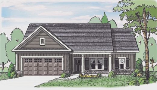 New construction Single-Family house 500 Belle Woode Street, Monroe, GA 30656 - photo 0