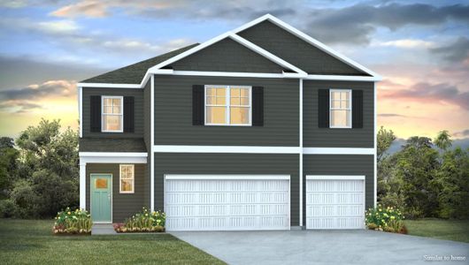 New construction Single-Family house 1507 Rocky Run Rd, Jacksonville, NC 28546 plan Guilford - image