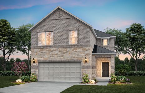 New construction Single-Family house Aubrey, TX 76227 plan San Luis - image