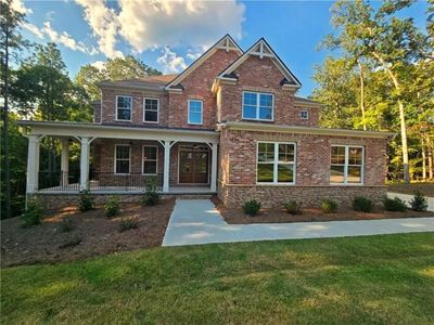New construction Single-Family house 7580 Sunridge Ln, Douglasville, GA 30135 Cleveland- photo 0