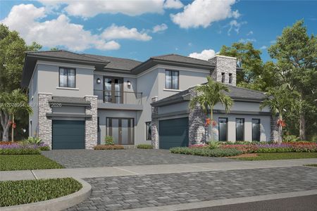 New construction Single-Family house 12495 Eulalia St, Parkland, FL 33076 plan Regent - image