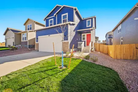 New construction Single-Family house 11863 Lost Peak Ln, Colorado Springs, CO 80925 plan Tulip - image