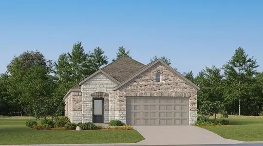 New construction Single-Family house 1542 Marigold Bend Dr, Crosby, TX 77532 plan Rio - image