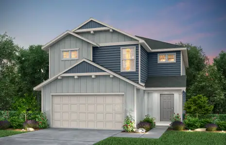 New construction Single-Family house 4068 Bermuda Ln, Seguin, TX 78155 plan Springfield - image