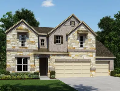 New construction Single-Family house 12907 Spur Holw, Schertz, TX 78154 plan Guadalupe - image