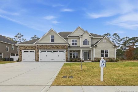 New construction Single-Family house 3101 Cragburn Pl, Fayetteville, NC 28306 plan Sakamoto - image